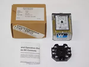 New Gems Sensors Warrick Series DC DC2CD00303 Direct 100K 24VDC Octal Socket - Picture 1 of 4