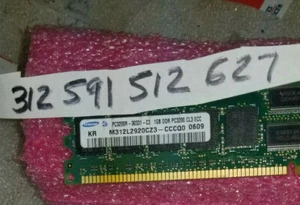 1GB 184p PC3200 CL3 18c 128x4 Registered ECC DDR DIMM RDIMM - Picture 1 of 1