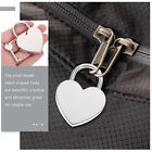  2 Sets Couple Heart Lock Zinc Alloy Lovers Luggage with Key Suitcase Padlock