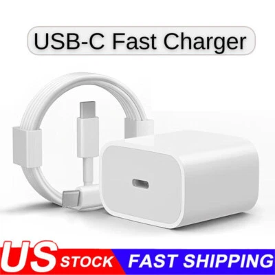Super USB-C Fast Wall Original Charger PD Cable For iPhone 17 Air Pro Max 16 15 - Image 1 of 4