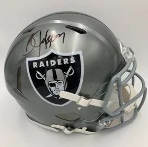 BO JACKSON SIGNED/AUTOGRAPHED RAIDERS AUTHENTIC FLASH SPEED HELMET - BECKETT - Picture 1 of 7