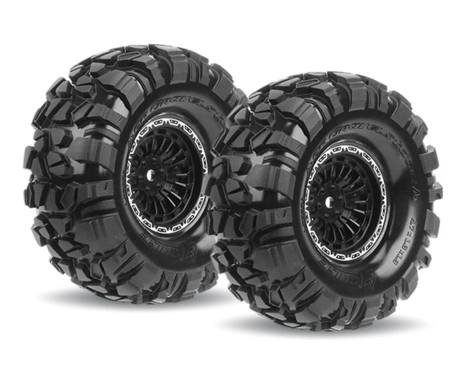 LOUISE CR-Gravelstage Reifen 1.9 supersoft auf Felge schwarz 12mm LOUT3371VB  - Bild 1 von 1