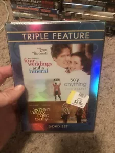 Four Weddings Funeral Say Anything When Harry Met Sally Triple Feature DVD Set - Picture 1 of 1