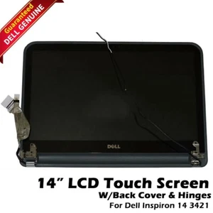 Genuine Dell Inspiron 14 3421 14R 5421 5437 14" LCD Touch Screen Assembly CVND5 - Picture 1 of 4