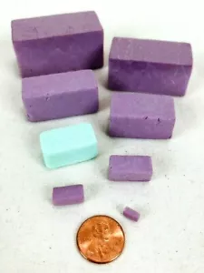 Mini bloques de construcción artesanales de espuma XPS ladrillos modelado a escala dioramas juego terreno - Imagen 1 de 20