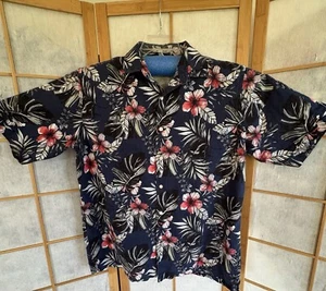 Tassoella Island Gr. L Hawaiihemd 55% Leinen 45% Baumwolle Made in Vietnam - Bild 1 von 11