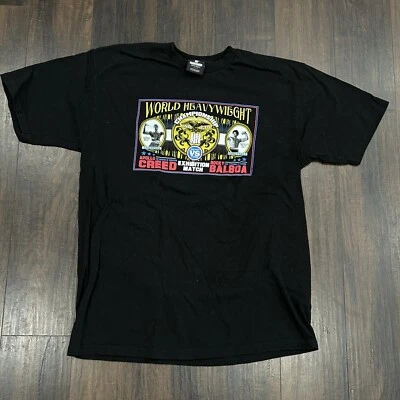 Undefeated UNDFTD + Rocky - Creed - World Heavyweight Championship Shirt Rare L - Image 1 of 4