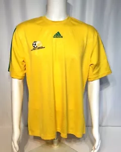 Adidas Men North African FC Assoc.Logo Shirt Yellow Sz L - Bild 1 von 5