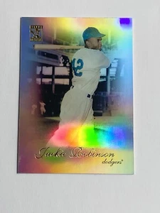 2009 Topps Tribute Jackie Robinson #58 HOF Brooklyn Dodgers - Picture 1 of 2