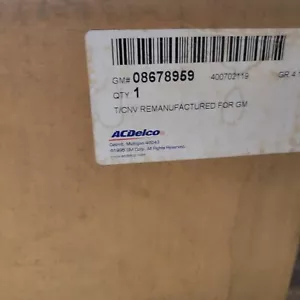 1985-1992 ACDelco Torque Converter G.M.#08678959 - Picture 1 of 4