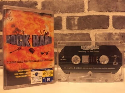 Hard Rock Compilation Cassette Tape Black Sabbath UFO Poison Queen Skid Row - Image 1 of 3