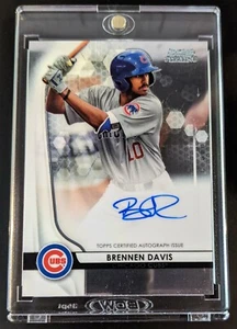 Brennen Davis 2020 Bowman Sterling Auto New York Yankees - Bild 1 von 2