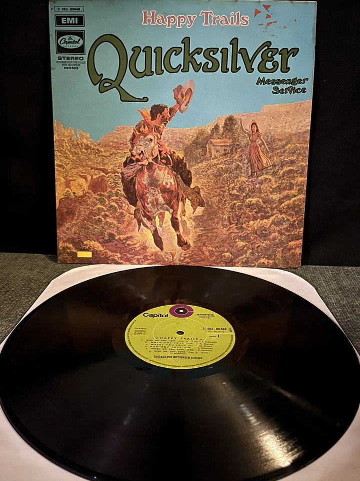 Quicksilver Messenger Service - Happy Trails - 2C-062-80-048 - French Import - Image 1 of 4