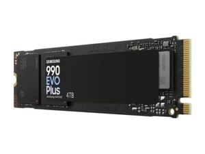 Samsung MZ-V9S4T0B/AM 990 EVO Plus Gen4 NVMe M.2 2280 SSD 4TB paquete al por menor - Imagen 1 de 4
