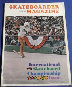 SKATEBOARDER MAGAZINE-AUGUST 1965 VOL1 NO3 QUARTERLY ORIGINAL NOT A COPY GRIFFI - Foto 1 di 6