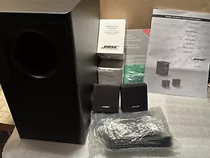 BOSE Acoustimass 3 Series IV Sistema di altoparlanti, subwoofer, (2) cubi e fili NOB - Foto 1 di 20
