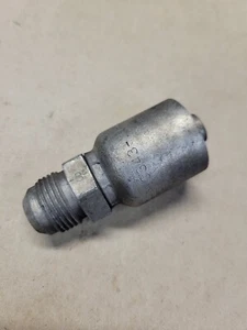 Parker 10343-12-8 JIC-Außengewinde 37 ° Crimp-Stil Hydraulikschlauchverschraubung - Bild 1 von 1