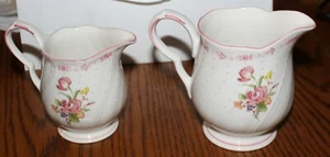 Nikko Pink Flower China Creamers - Picture 1 of 1