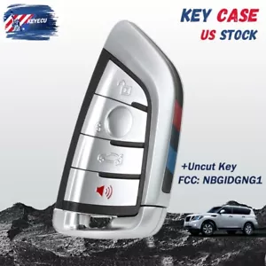 for 2014 - 2019 BMW 3 5 Series X1 X4 X5 X6 Remote Key Shell Case Fob NBGIDGNG1 - Picture 1 of 5