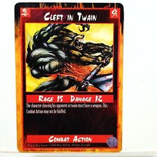 RAGE:APOCALYPSE "LEGACY OF THE TRIBES" CCG -- CLEFT IN TWAIN -- NM/MINT