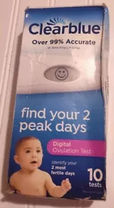 Prueba de ovulación digital Clearblue Advanced 2 días pico 10 PRUEBAS - Imagen 1 de 1