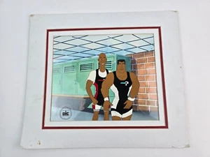 Celda de animación pintada a mano de dibujos animados de Prostars de colección Michael Jordan Bo Jackson - Imagen 1 de 10