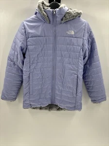 The North Face Girls Mossbud Swirl Parka, Purple Size XL - Picture 1 of 9