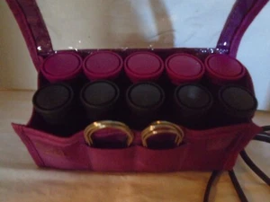 Remington 10 Rollers Medium & Large Hot Travel Set Hair Curlers - Picture 1 of 6