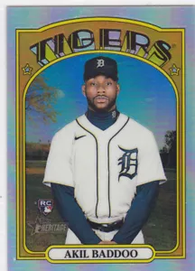 Akil Baddoo  2021 Topps Heritage High Number Chrome Refractor Rookie #540 /572 - Picture 1 of 1