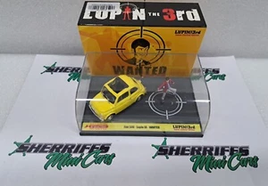 BRUMM 1/43 Scale Fiat 500F LUPIN III Figure F26961 - Foto 1 di 6