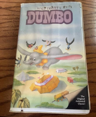 Б/у Black Diamond Walt Disney VHS Дамбо Оригинальная Анимационная Классика! 024 - Изображение 1 из 4