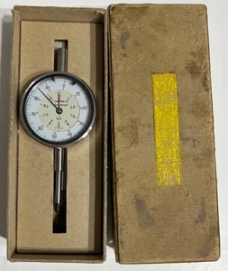 Vintage 1971 Shock Proof Dial Gauge Indicator for Machinist Height Depth 0.001" - Picture 1 of 4