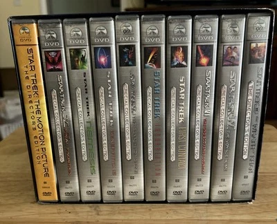 Star Trek Motion Picture Collection Khan Undiscovered Voyage Home (DVD)Authentic - Image 1 of 4