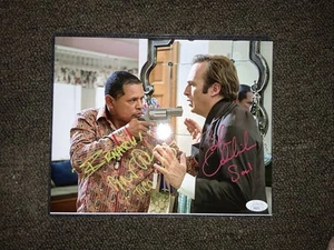 Raymond Cruz & Bob Odenkirk Autograph & Aunthenticated Color Photo - Picture 1 of 11