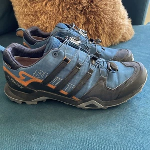 Adidas Terrex Swift R2 GTX Blue Trainers Size 10 G26553 Gore-tex Hiking Trail - Picture 1 of 11