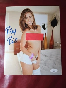 Riley Reid Signed 8x10 Photo Adult Star Autographed JSA COA - Picture 1 of 3