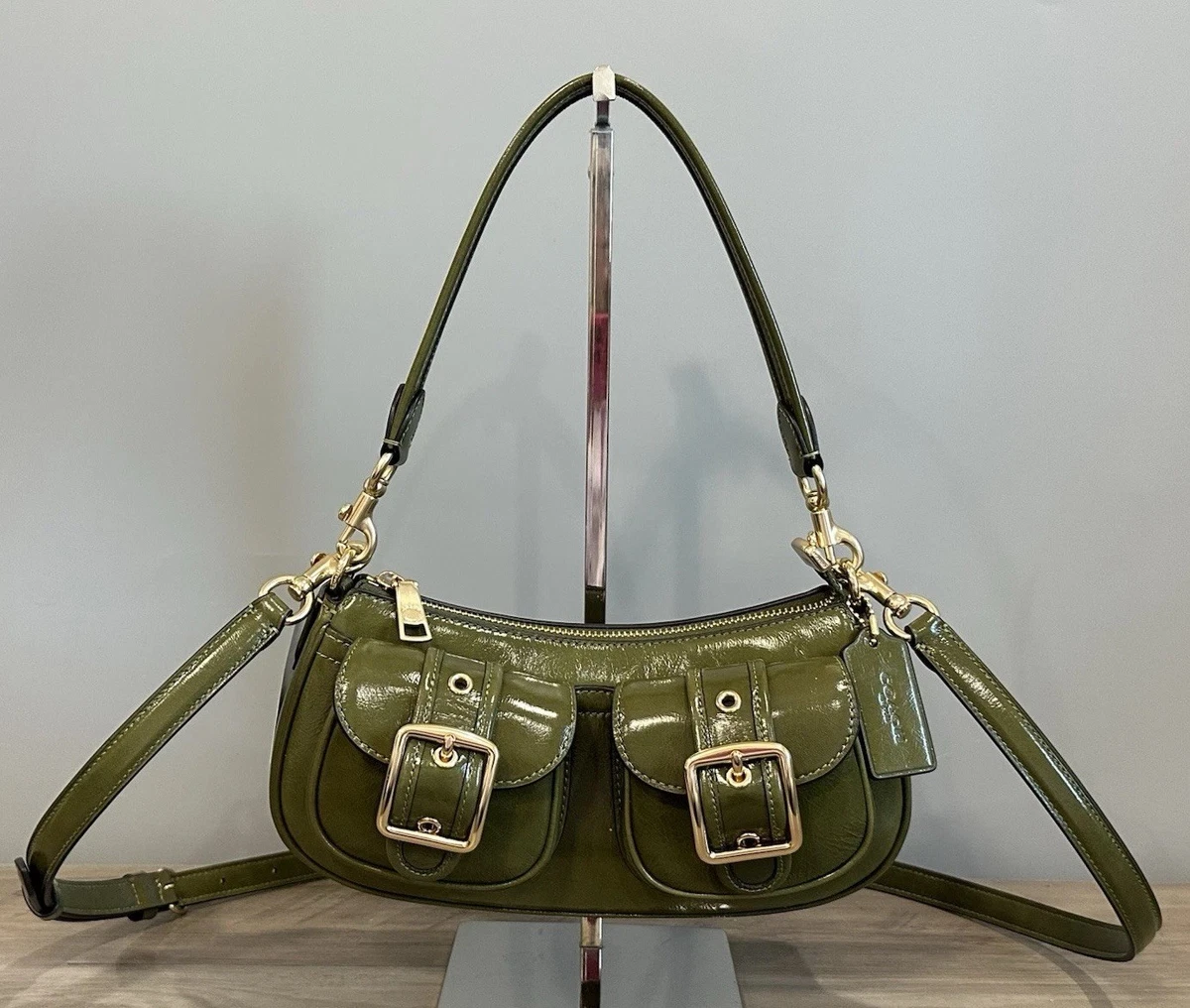 Coach ショルダーバッグ グリーンバッグ & ハンドバッグ 女性用 | eBay