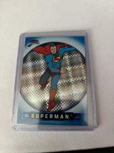 2025 Fleer Brilliants Superman #1 Superman Blue X-Ray /999 - Picture 1 of 2