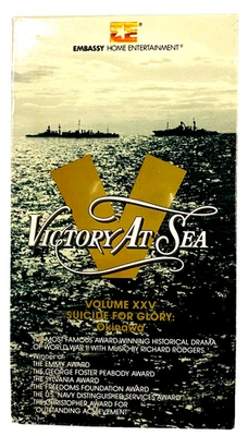 Victory at Sea V25 Suicide For Glory  VHS (1984) NEW SEALED WATERMRK - Image 1 of 4