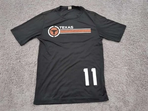 Texas Longhorns T-Shirt Herren XS Kurzarm NCAA 11 Sport-Tek schwarz - Bild 1 von 9