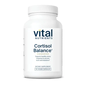 Vital Nutrients Cortisol Balance Vegan Adrenal Support Supplements Cortisol - Afbeelding 1 van 6