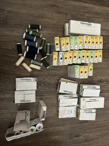 Joblot 206 Mixed Assorted New Sewing Threads Gutermann Various Colours (Q) - Picture 1 of 6