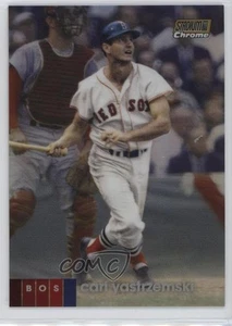 Topps Stadium Club 2020 cromo refractor dorado/50 Carl Yastrzemski #71 patio - Imagen 1 de 3