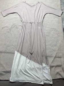 Synergy Organic Clothing Kleid Damen Large Maxi Tunnelzug Taille Boho fließend - Bild 1 von 13