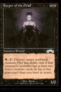 Magic The Gathering - Keeper of the Dead Exodus #65 LP poco común - Imagen 1 de 2