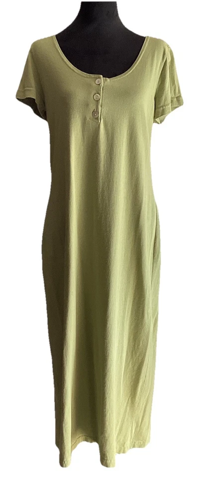 Camiseta Hanes Signature Collection vintage anos 90 manga curta maxi vestido longo Cottage-G - Imagem 1 de 4