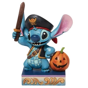 Jim Shore Disney Traditions Pirate Stitch Halloween Figurine 6008987 New - Picture 1 of 4