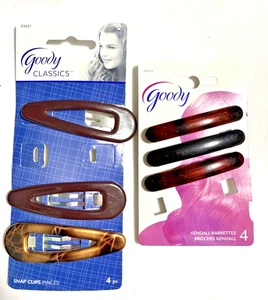 2 Packs Goody Classics Elegant Snap Clips (3) and Goody Kendall Barettes (3) - Bild 1 von 5