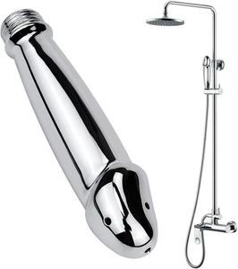 Aluminium Duschreiniger Klistier Duschsystem, Hand Wasser Duschdüse Anal Ri - Bild 1 von 8