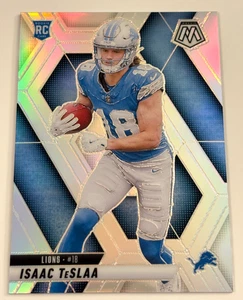 Isaac TeSlaa 2025 Mosaic Silver Prizm RC Card #319 - Picture 1 of 1